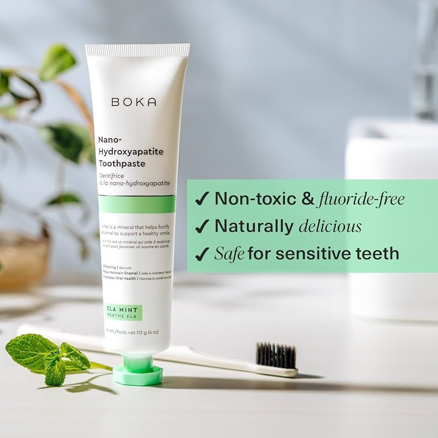 Boku Fluoride Free Toothpaste, Nano Hydroxyapatite