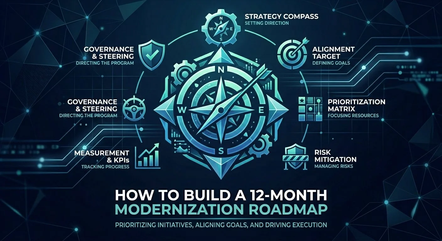 How to Build a 12‑Month Modernization Roadmap