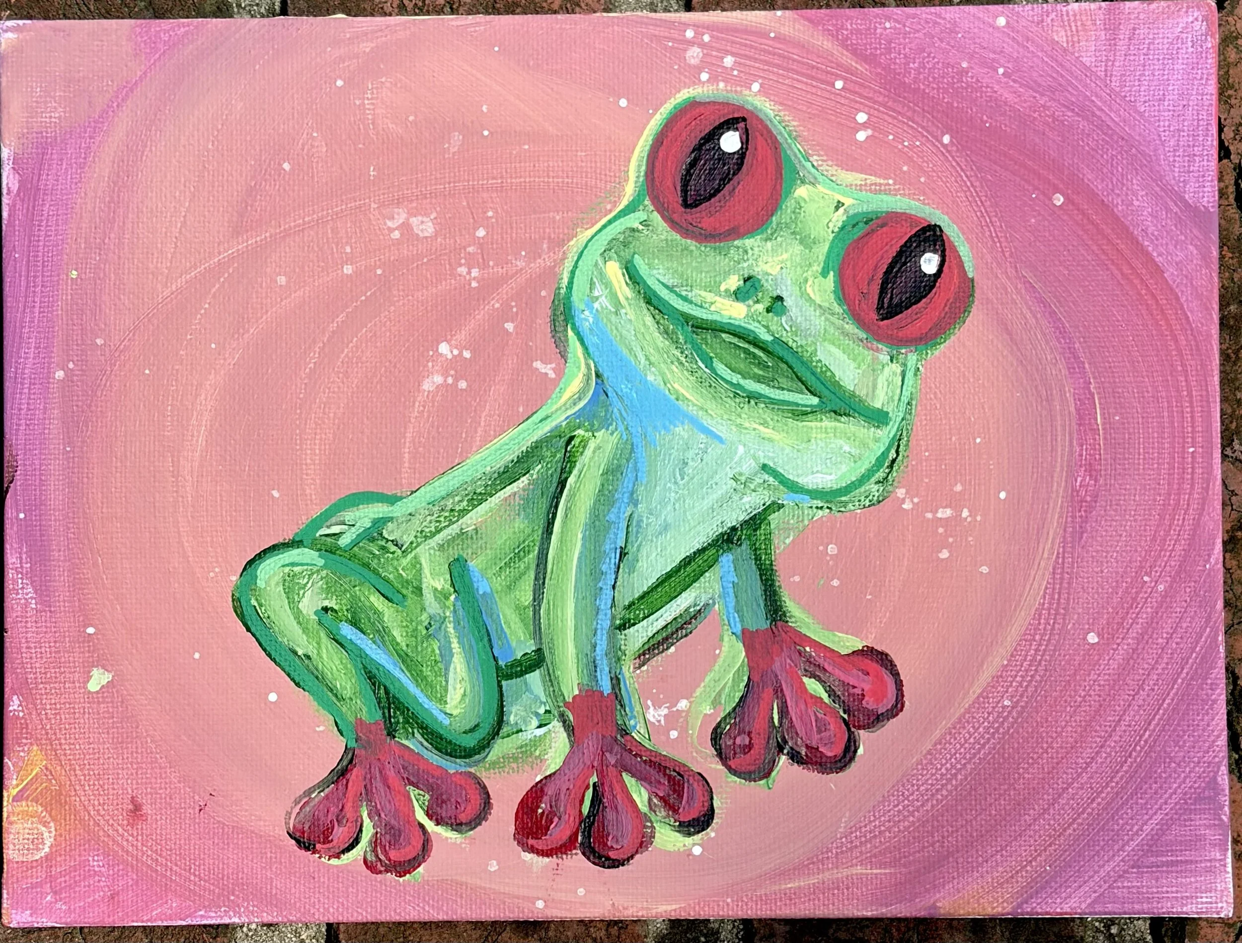 tree frog acrylic.jpeg