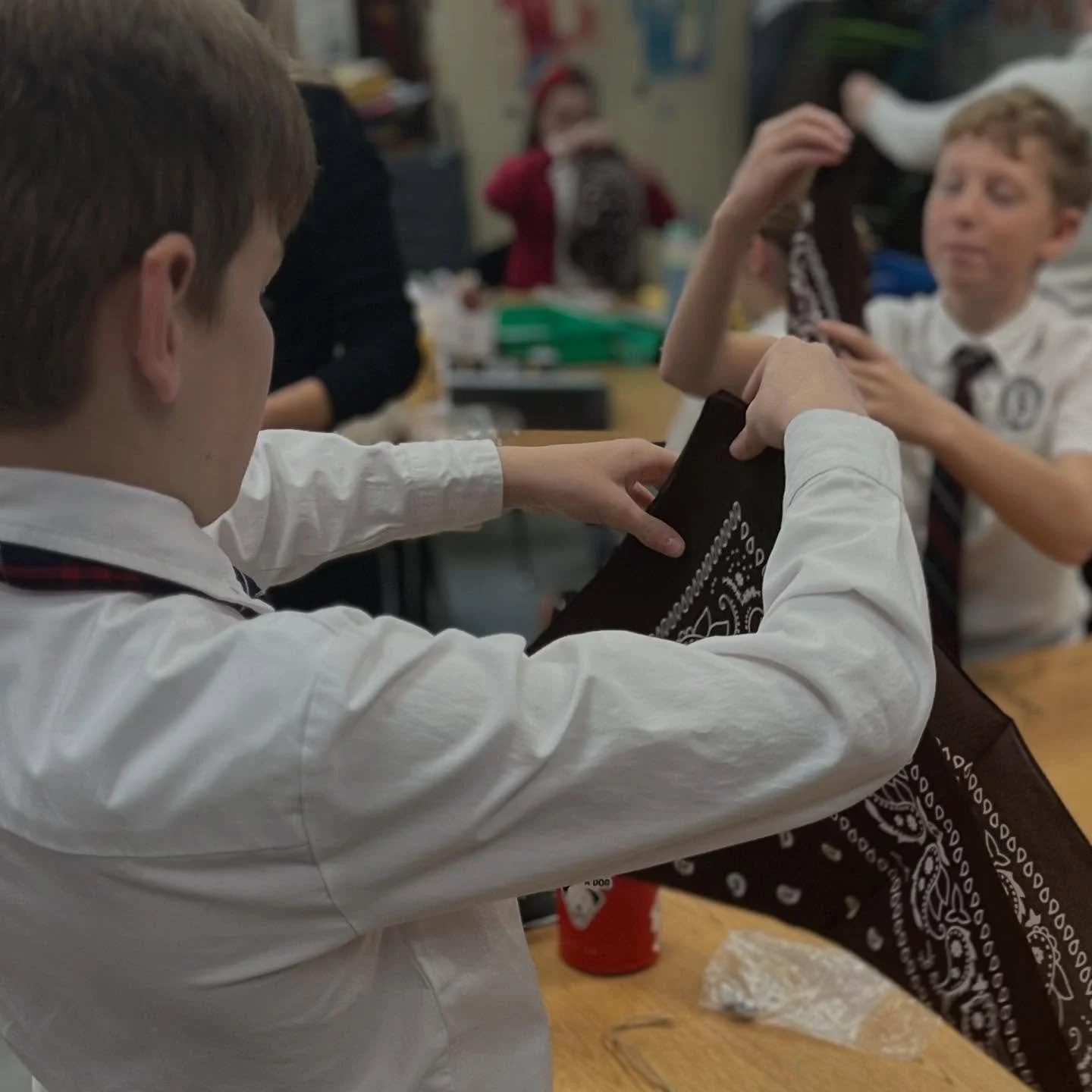 St. Joe&rsquo;s students spent this week creating handmade ornaments for this year&rsquo;s Festival of Trees with a Christmas on the Ranch theme! 🤠🌟
We&rsquo;re so proud of their creativity and festive spirit!
#StJoes #FestivalOfTrees #ChristmasOnT
