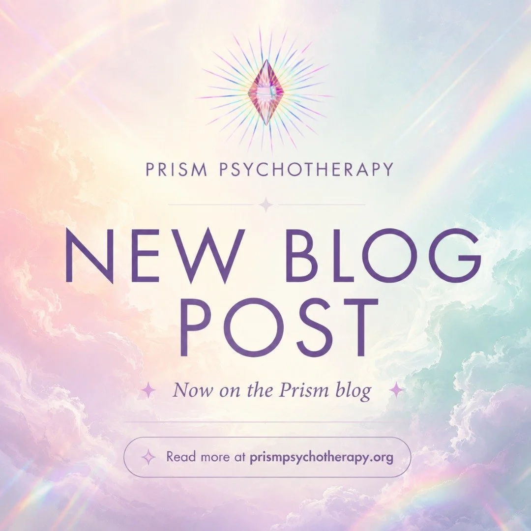 New on the Prism Psychotherapy blog ✨

This week, we&rsquo;re exploring LGBTQIA+ Affirming Therapy: Moving Beyond &ldquo;Everyone Is Welcome.&rdquo;

 &mdash; a conversation about how truly affirming care recognizes how identity, safety, family dynam