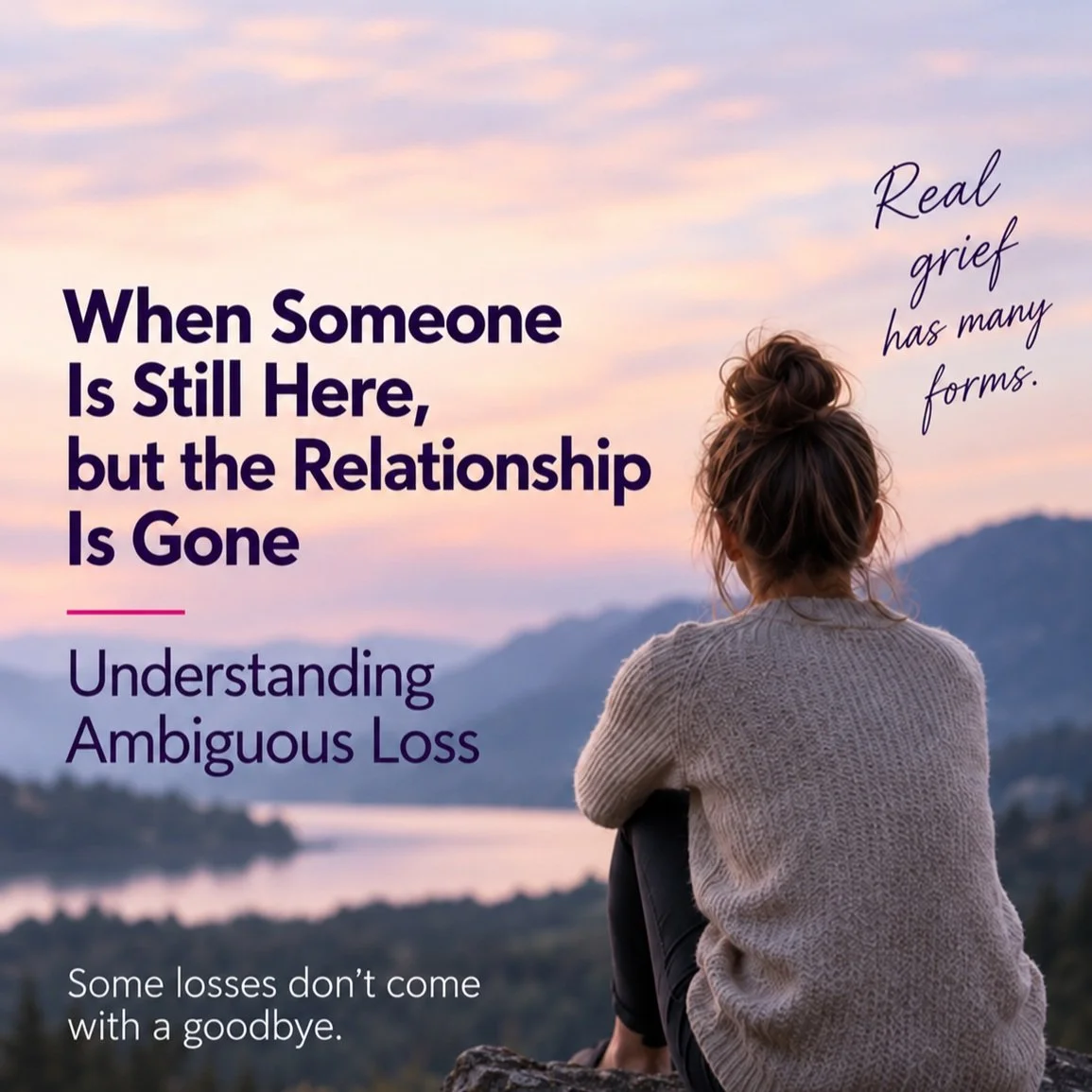 This week in the Prism Psychotherapy blog we're talking about ambiguous loss, what it is and how to cope.

Read about it here:
www.prismpsychotherapy.org/resources/when-someone-is-still-here-but-the-relationship-is-gone-understanding-ambiguous-loss

