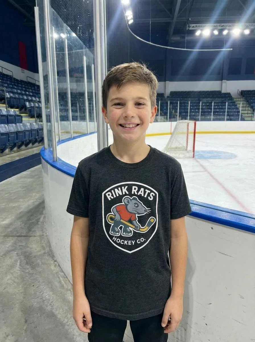 Rink Rats logo youth T