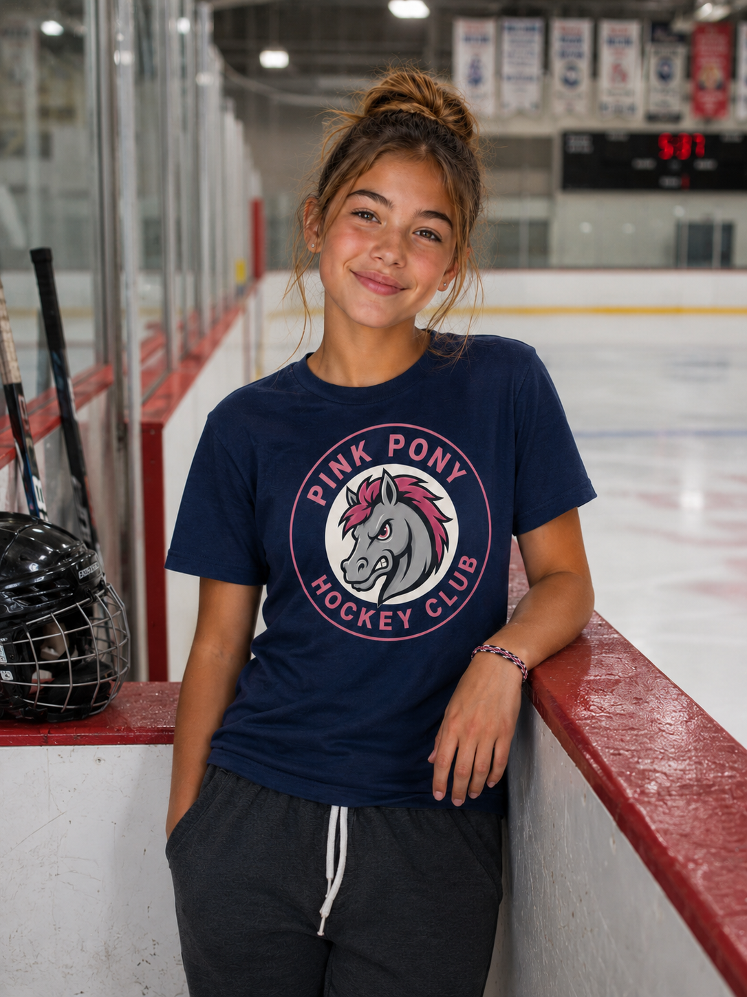 Pink Pony Hockey Club Youth T-Shirt