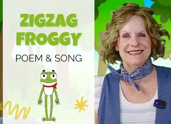 Smiling women with a cute froggy