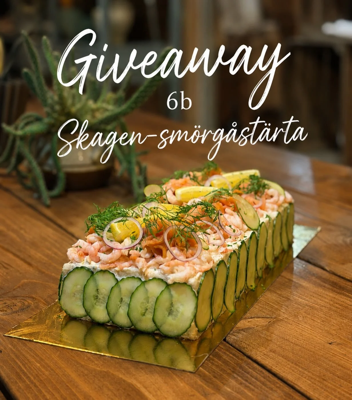 Visste du att du kan best&auml;lla sm&ouml;rg&aring;st&aring;rta fr&aring;n oss p&aring; Eldhuset? 
Och nu t&auml;nkte vi att n&aring;gon av er ska f&aring; smaka en, helt gratis! 

GIVEAWAY &ndash; VINN EN 6bitar SKAGEN!

Vi lottar ut en 6B Skagen t