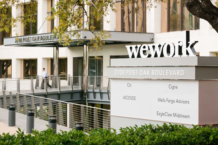 The Galleria Office Tower street-level signage