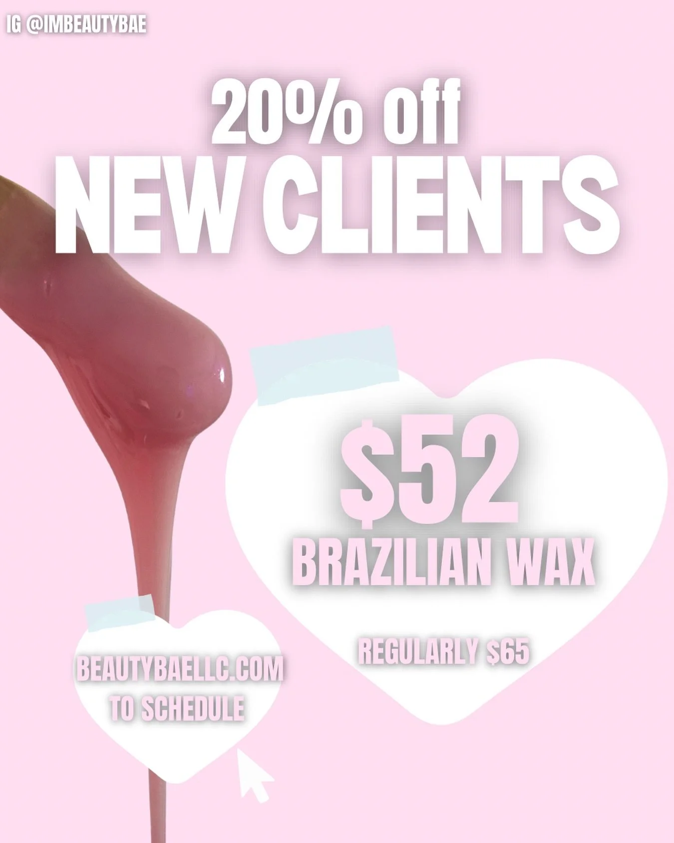 20 % NEW CLIENTS ENDING SOON ! 👙🩷
Secure your appointment with the link in my bio 

#brazilianwaxer #doylestownpa #buckscountypa #newclientswelcome #waxingspecialist