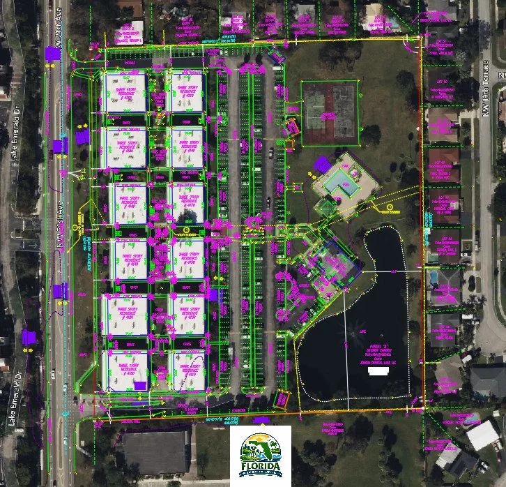 Completing a Full ALTA/NSPS Survey in Oakland Park, Florida Under a Tight Closing Deadline