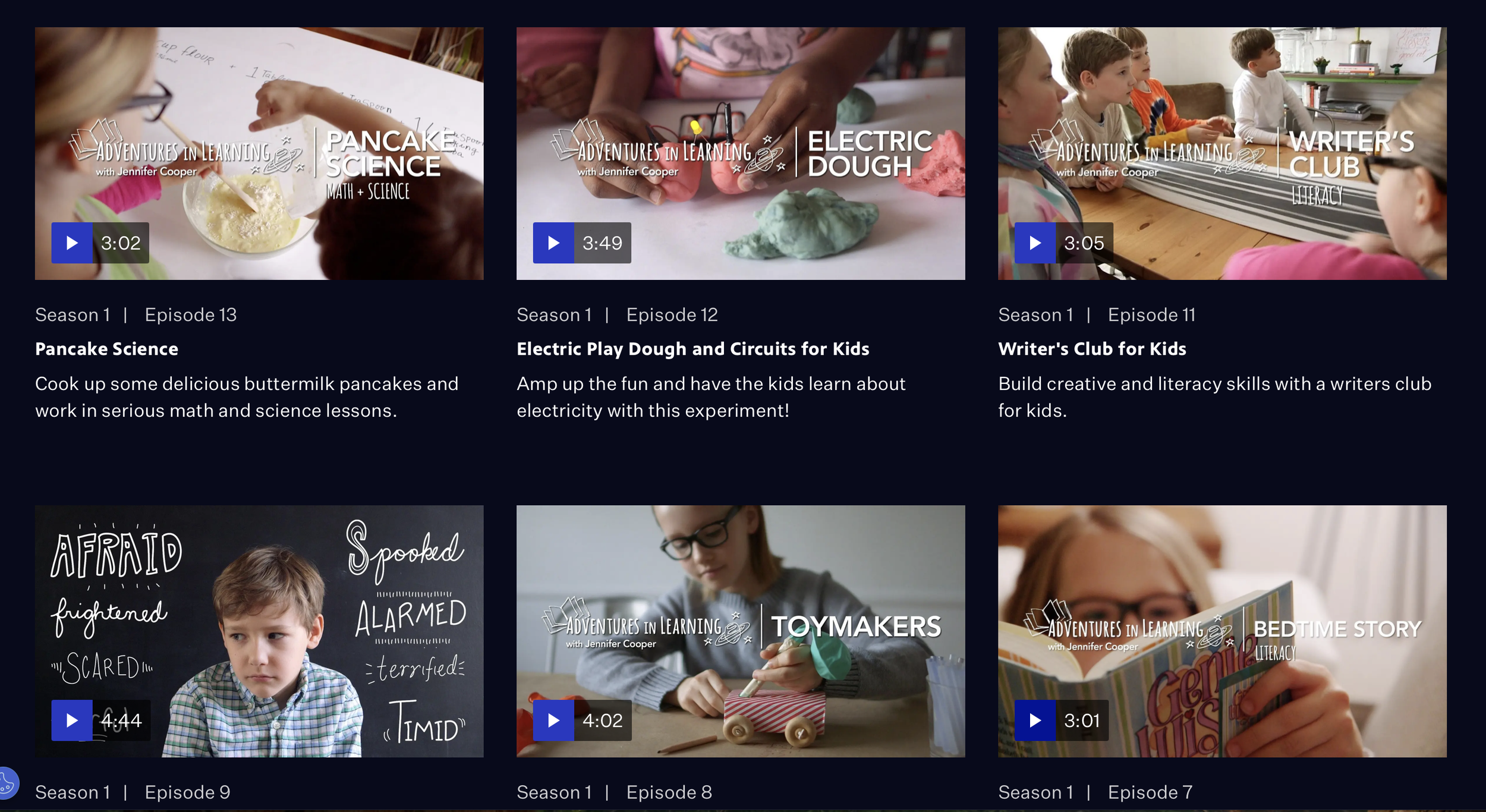 Adventures In Learning