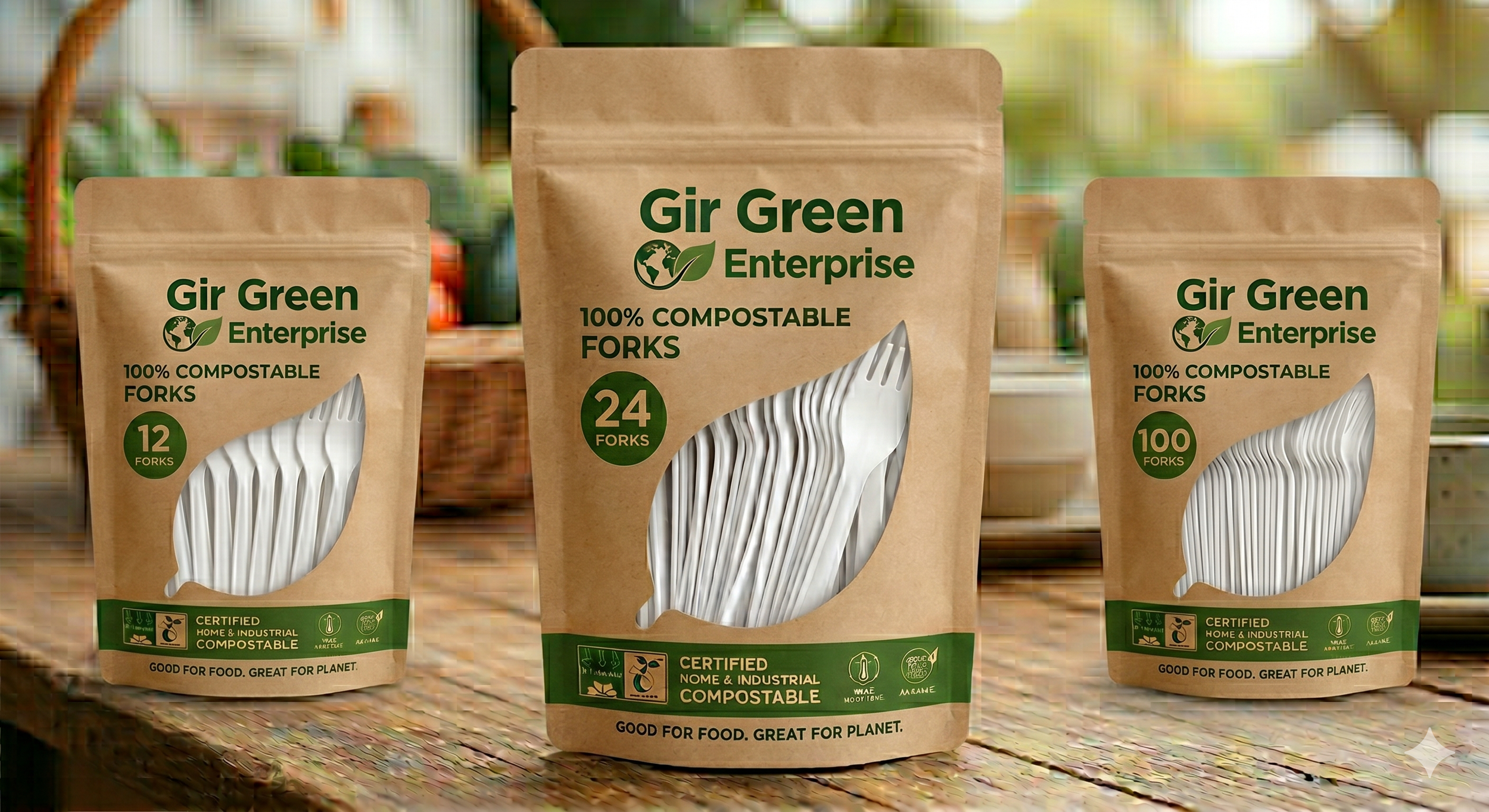 Biodegradable & Compostable Spoon Products