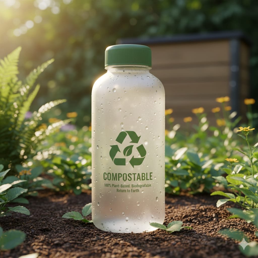 PLA Water bottle 1ltr