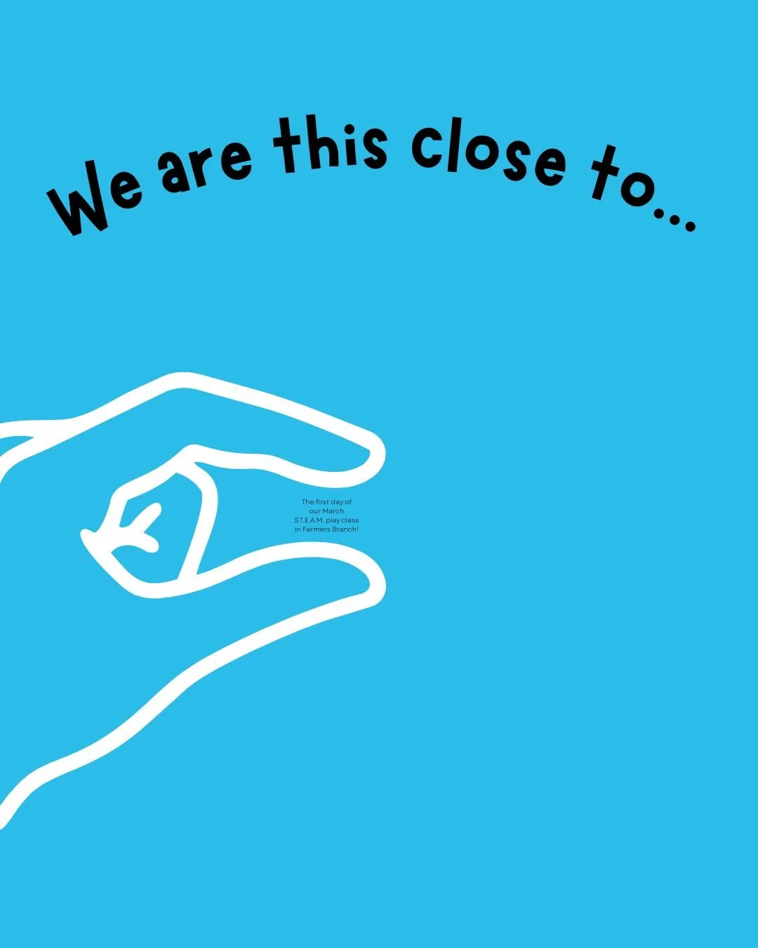 We are less than a handful of sleeps away from the start of our class session in Farmers Branch!

If you&rsquo;re a Dallas area toddler mom who has been looking for something screen-free, hands on, engaging, and connection filled for both you and you