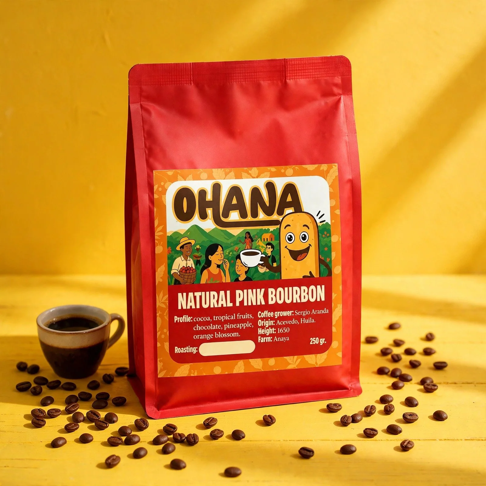 Colombian Coffee | Pink Bourbon