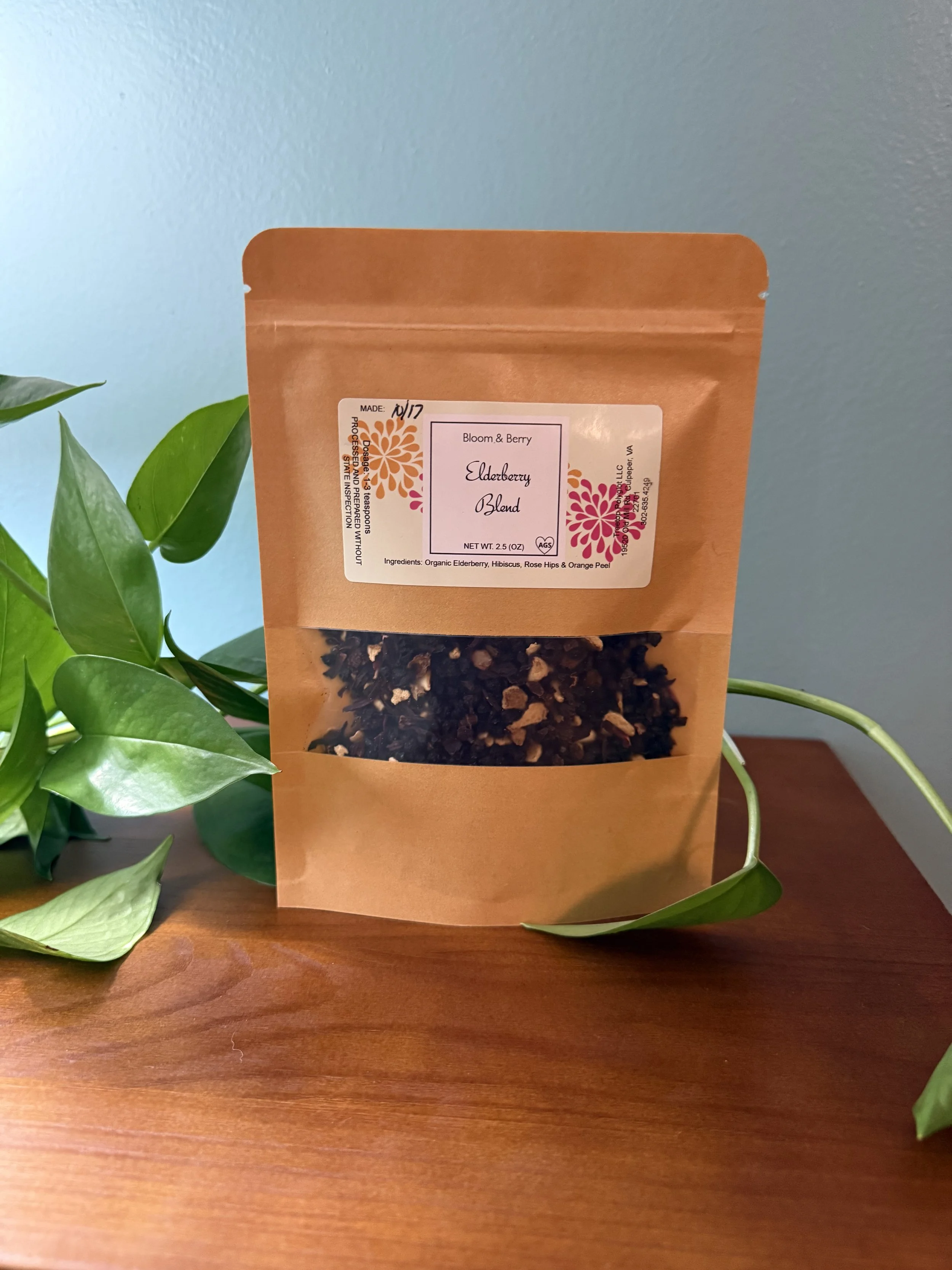Elderberry Tropical Tea Blend