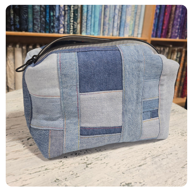 Boxy Zippered Pouch Workshop