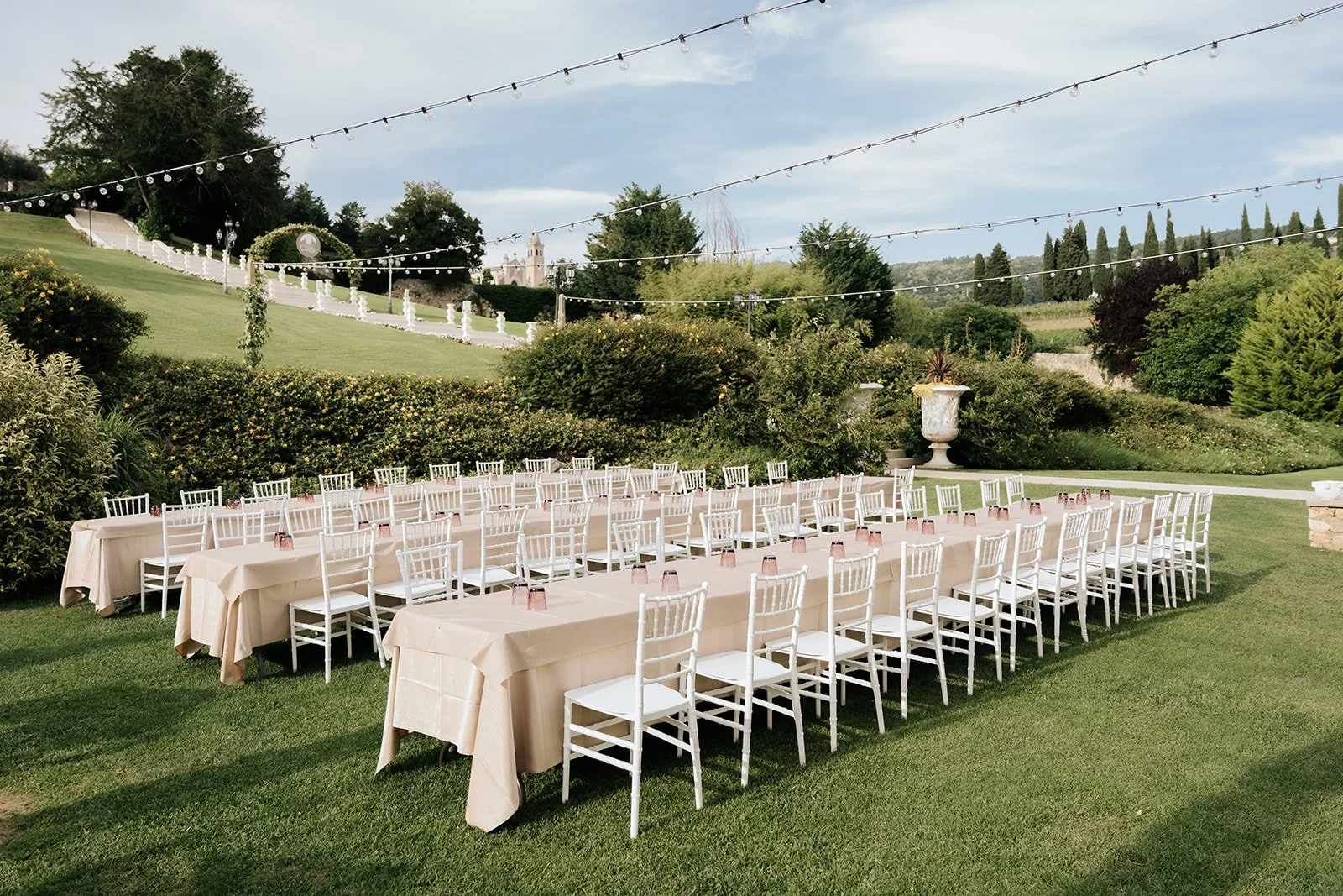 Elegant wedding styling and coordination by LIVN Weddings London