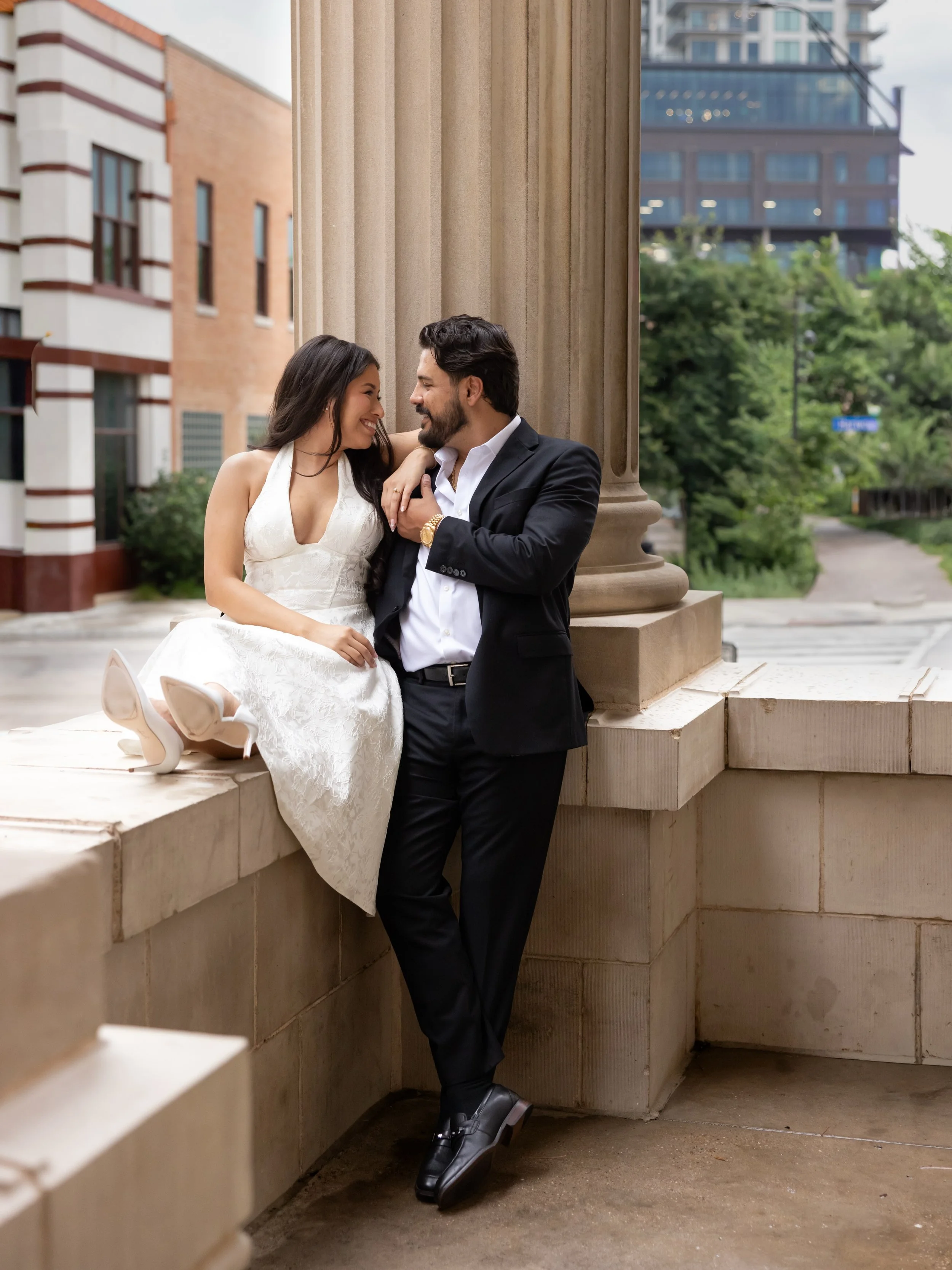 We almost didn&rsquo;t make it to the church. 

While we were leaving the first location, it started to storm. We weren&rsquo;t shooting inside the church we needed to shoot outside. Somehow God&rsquo;s timing was perfect and he gave us a little brea