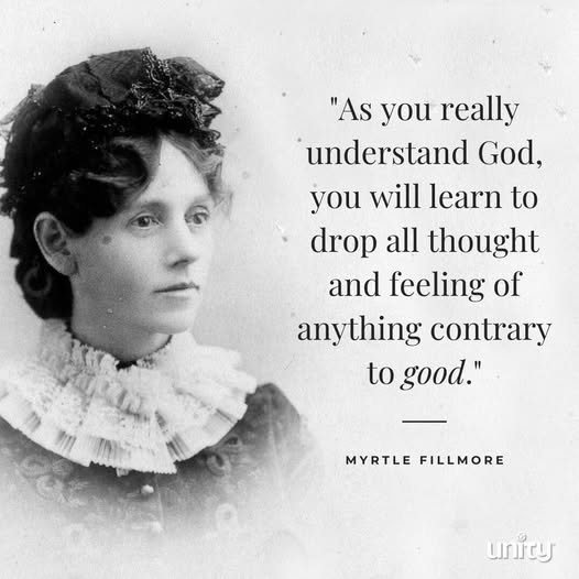 Myrtle Fillmore co founder of Unity.  helped to cure herself of