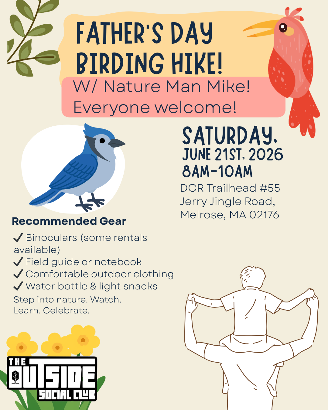 Father's Day Birding Hike with Nature Man Mike