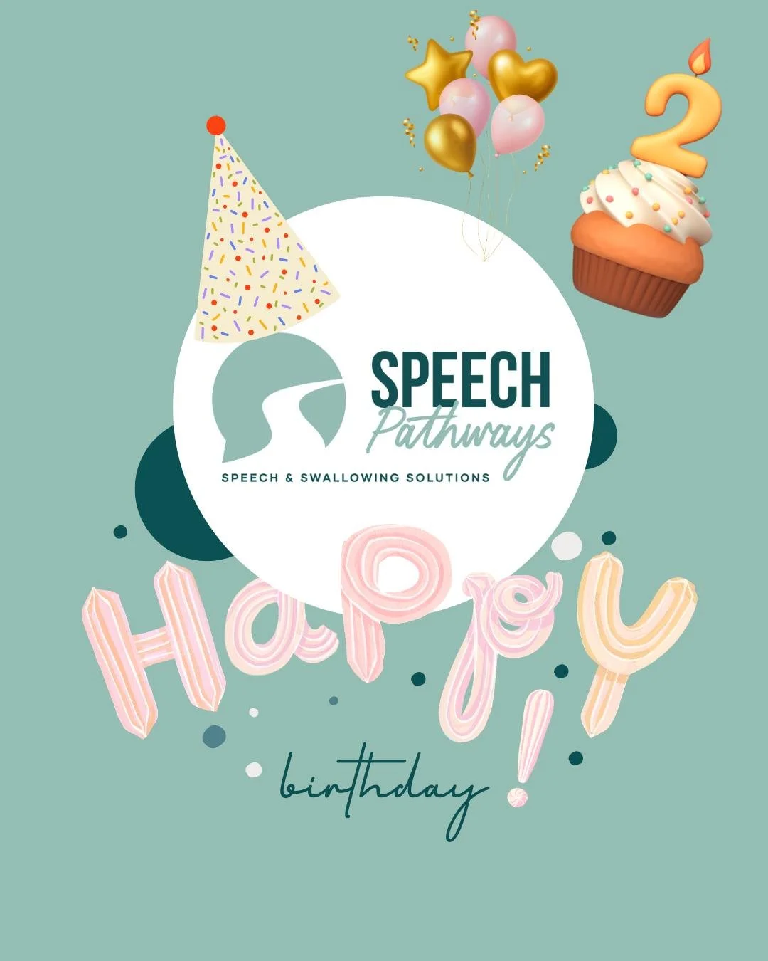 🎉 No April Fools here!! Speech Pathways is turning TWO! 🎉

What started as a dream has now turned into two incredible years of helping our community with their feeding, swallowing and communication needs 💙 

🥰Thank you to our amazing families, su