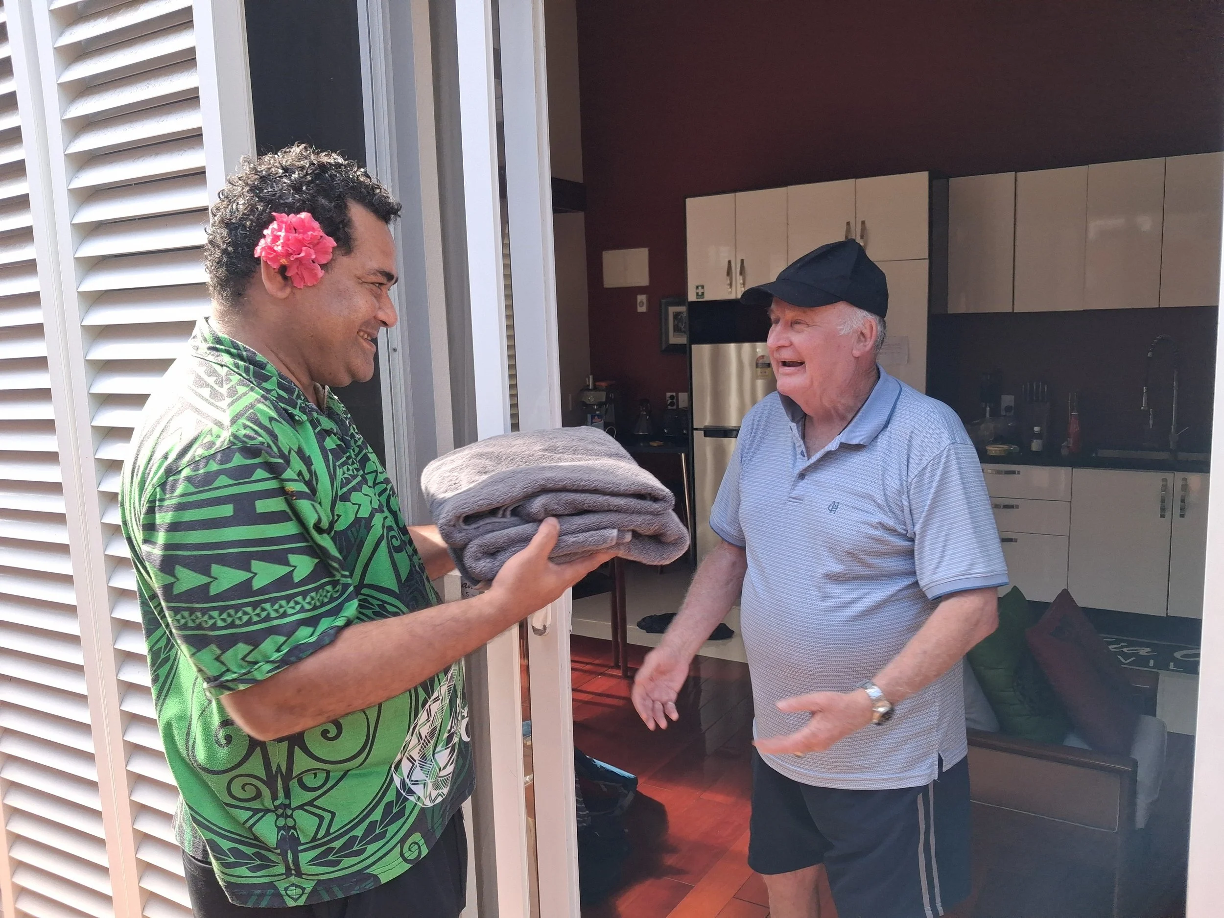 Tevita, Housekeeping Manager