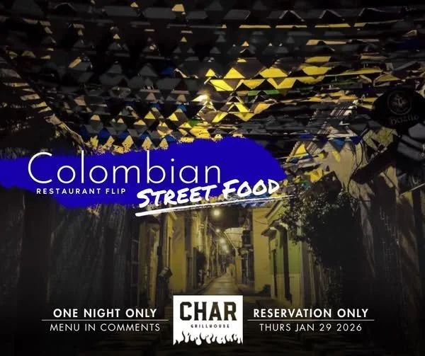 Columbian Restaurant Flip- Street Food