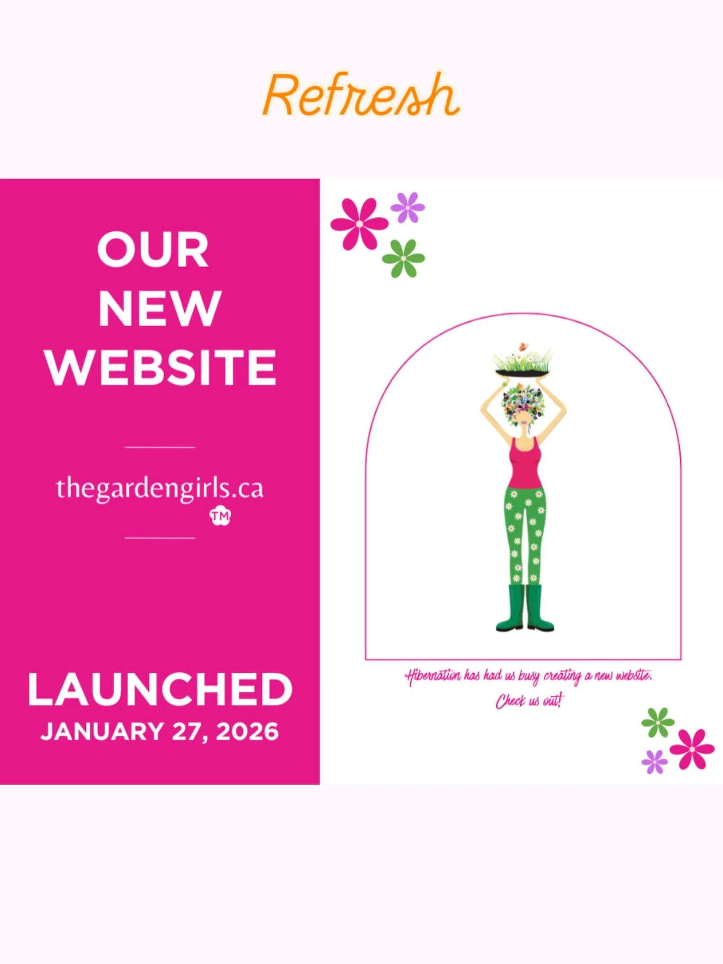 🐻&zwj;❄️Winter Hibernation 🐻 is the best time for a refresh. 
Hello, fellow plant lovers! We&rsquo;re excited to unveil our refreshed website, sprouting with vibrant colors ! 🎉🌿

🌻What&rsquo;s New?
- Petal-Perfect Design. A fresh layout that mak