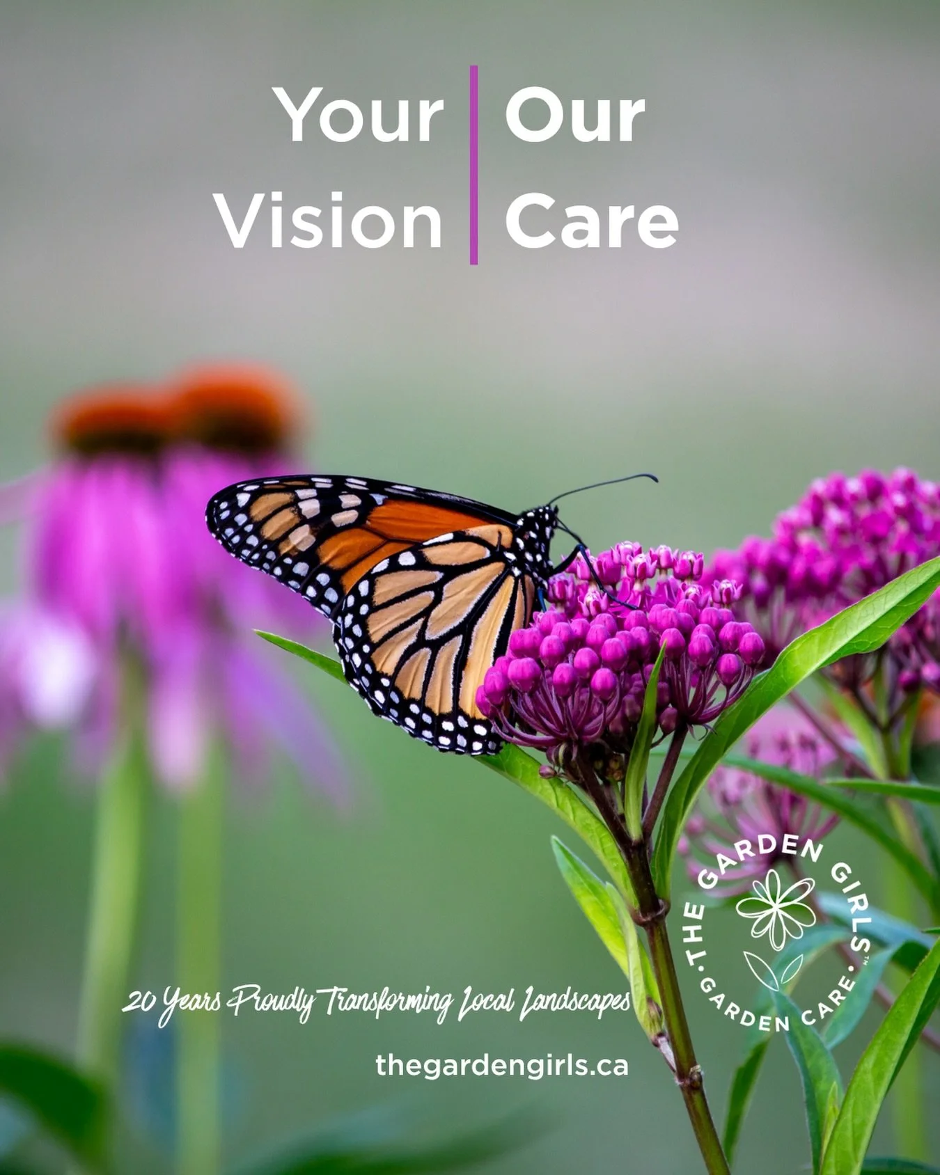 Your Vision | Our Care 
20 years of transforming local landscapes 💚

Ready to grow something beautiful?
👉 thegardengirls.ca

#TheGardenGirls #GardenGoals #OutdoorLiving #SpringReady