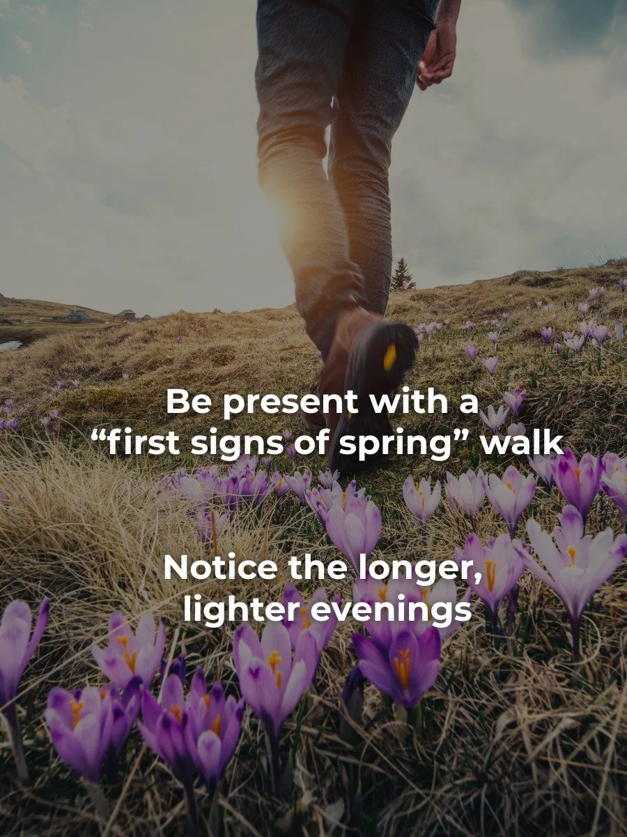 Slow down, breathe in the fresh air, and notice the longer, lighter evenings&mdash;your garden is waking up.