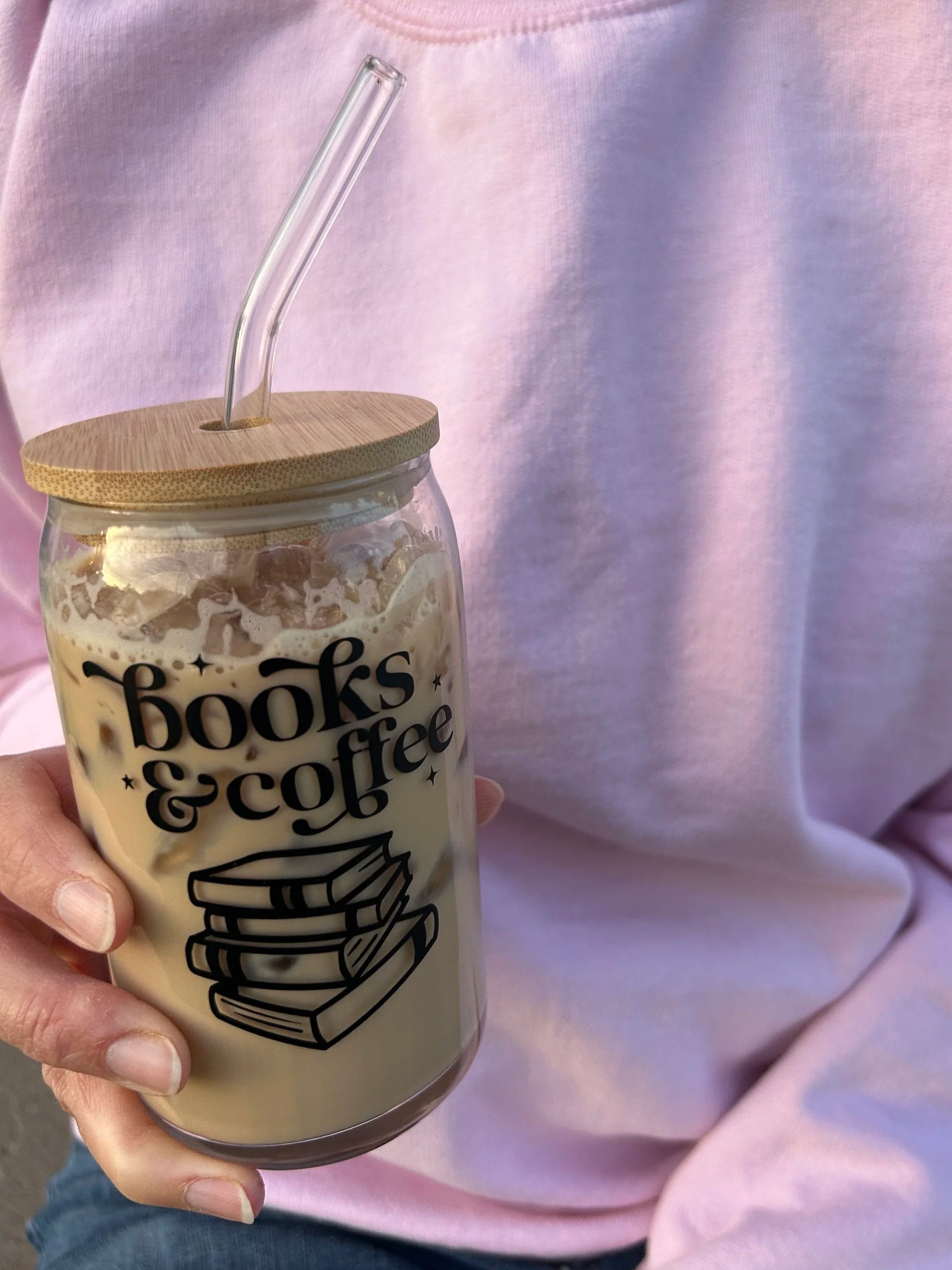 BOOKS AND COFFEE CUP