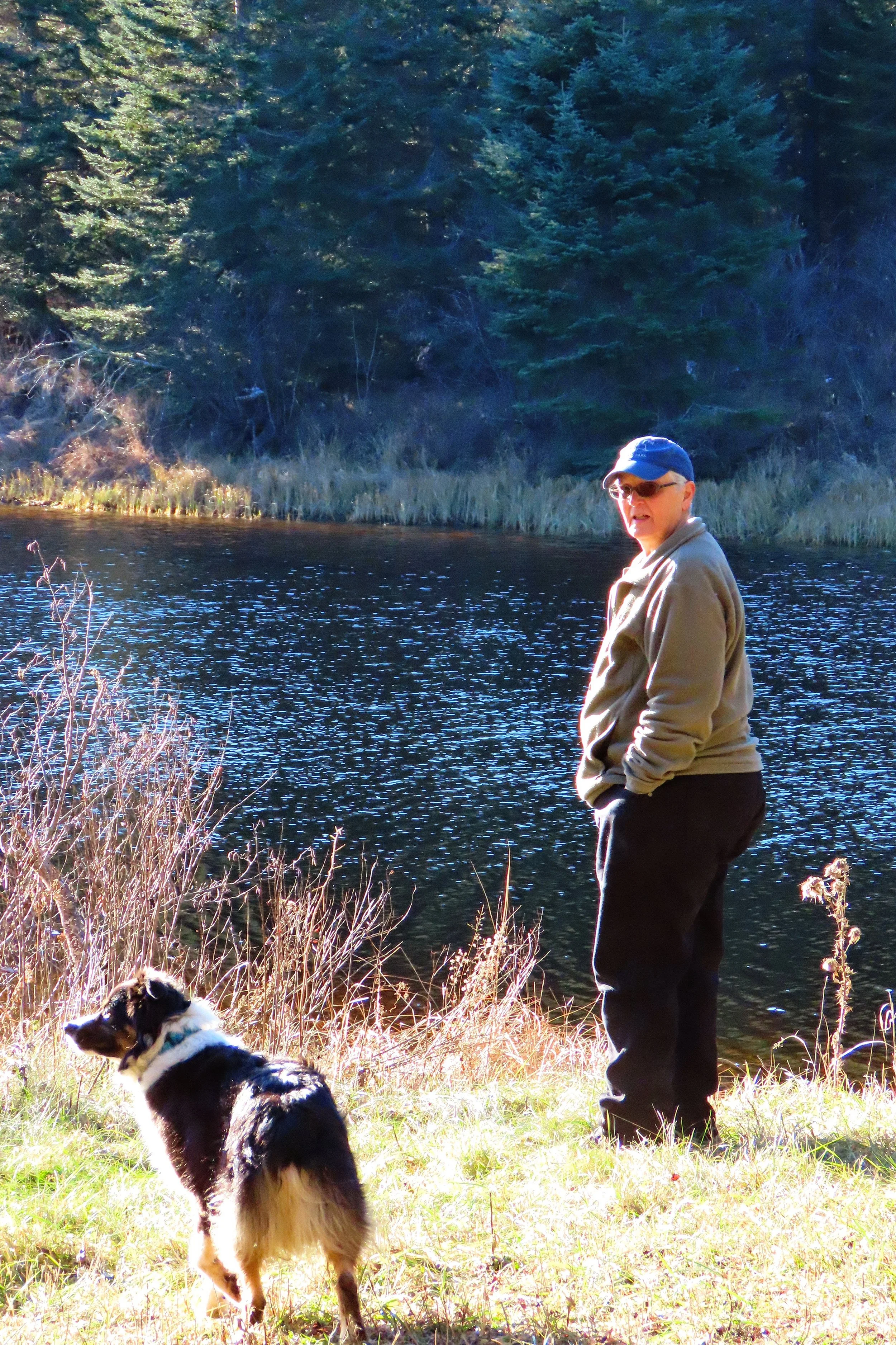 Maureen and Benny at Philosopher's Point
