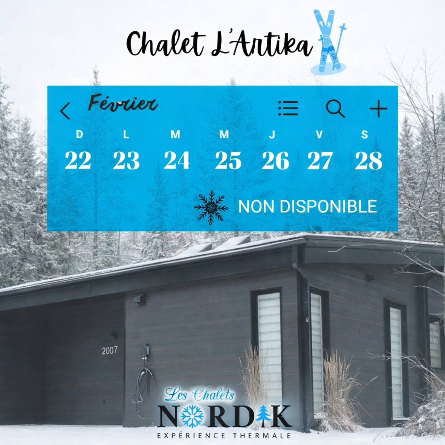 ⛷️L&rsquo;Artika &mdash; 2 billets de ski GRATUITS par nuit&eacute;e au Mont Garceau (valeur de 70 $ chacun)

 ❄️SEMAINE DE REL&Acirc;CHE / DERNI&Egrave;RES DISPONIBILIT&Eacute;S ❄️ 10% RABAIS 2 NUIT&Eacute;ES &amp; PLUS

La rel&acirc;che arrive vite