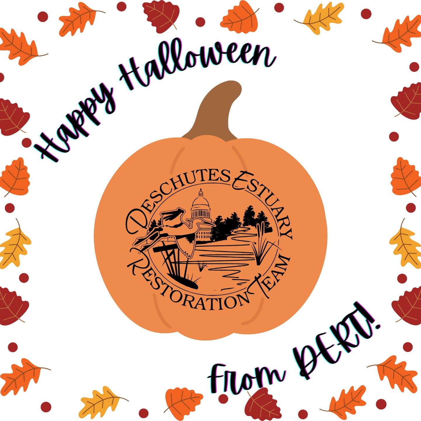 The leaves are changing and there's a briskness to the air...and goblins and ghouls coming to your doors tonight!

All of us at DERT would like to wish you a Happy Halloween, and extend a huge thank you to everyone who made it out into the cold and r