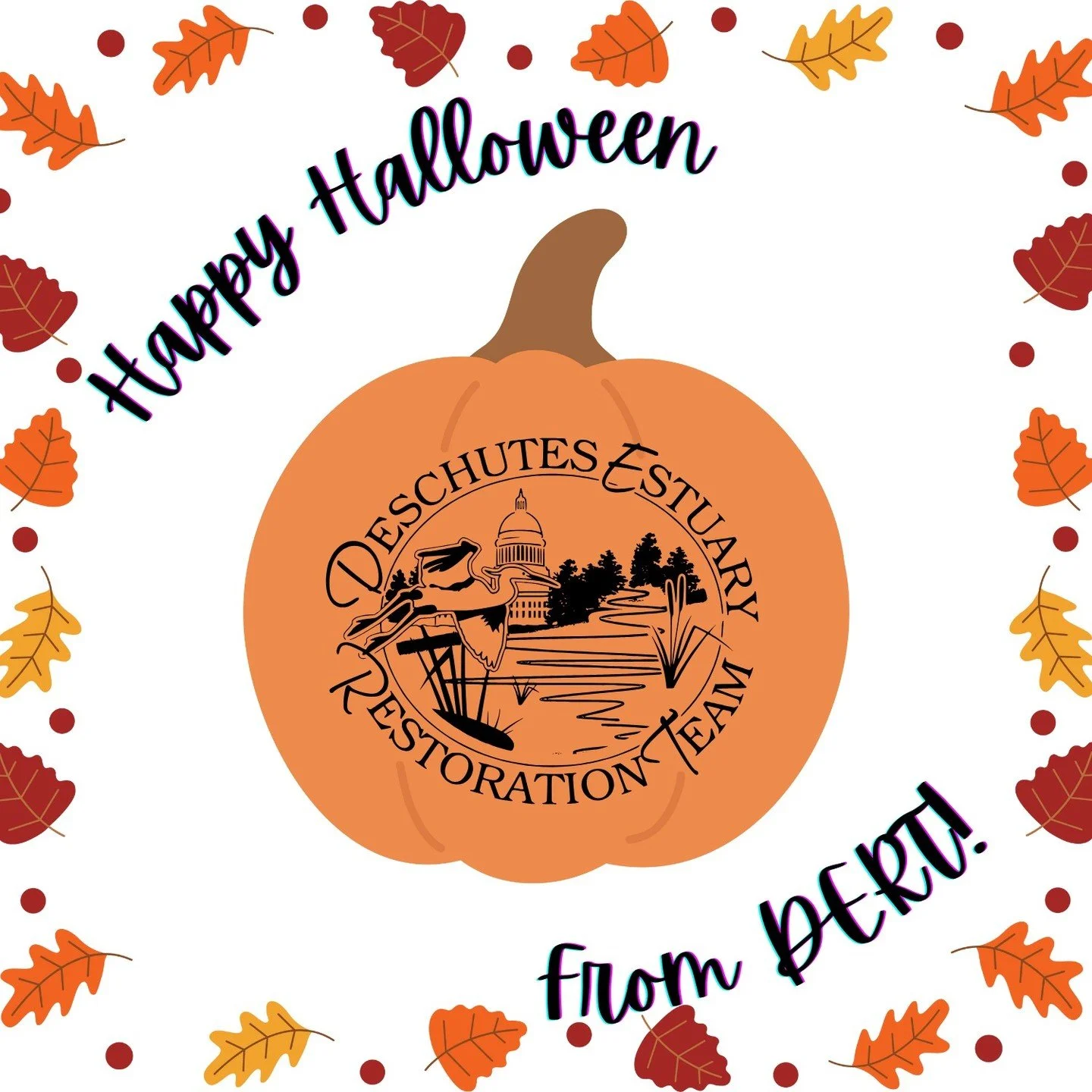 The leaves are changing and there's a briskness to the air...and goblins and ghouls coming to your doors tonight!

All of us at DERT would like to wish you a Happy Halloween, and extend a huge thank you to everyone who made it out into the cold and r