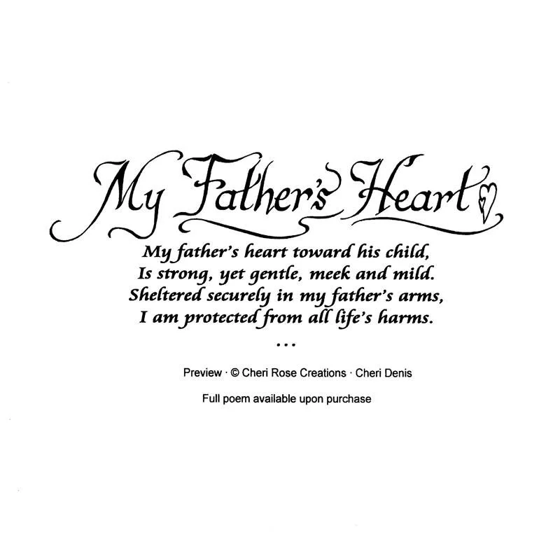 My Father's Heart