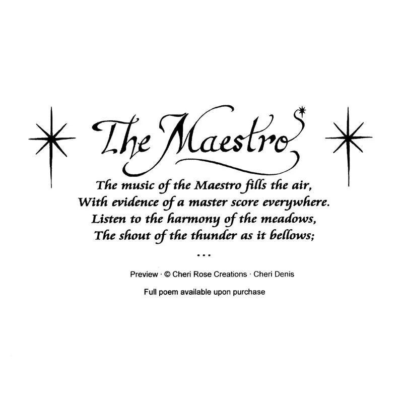 The Maestro