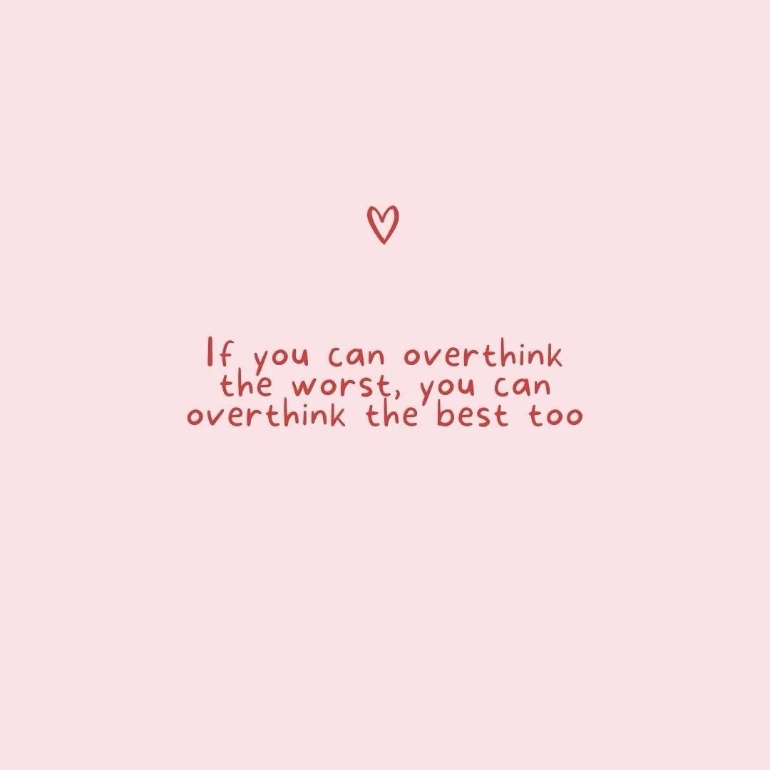 Overthinking usually isn&rsquo;t your mind trying to hurt you. 
It&rsquo;s your mind trying to protect you from disappointment, rejection, uncertainty, or pain before it happens.

So it rehearses worst-case scenarios.

&ldquo;What if I embarrass myse