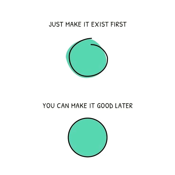 Sometimes perfectionism isn&rsquo;t really about wanting everything to be flawless.

A perfectionistic part may be trying to protect us from criticism, rejection, disappointment, shame, or the discomfort of not knowing how something will turn out. It