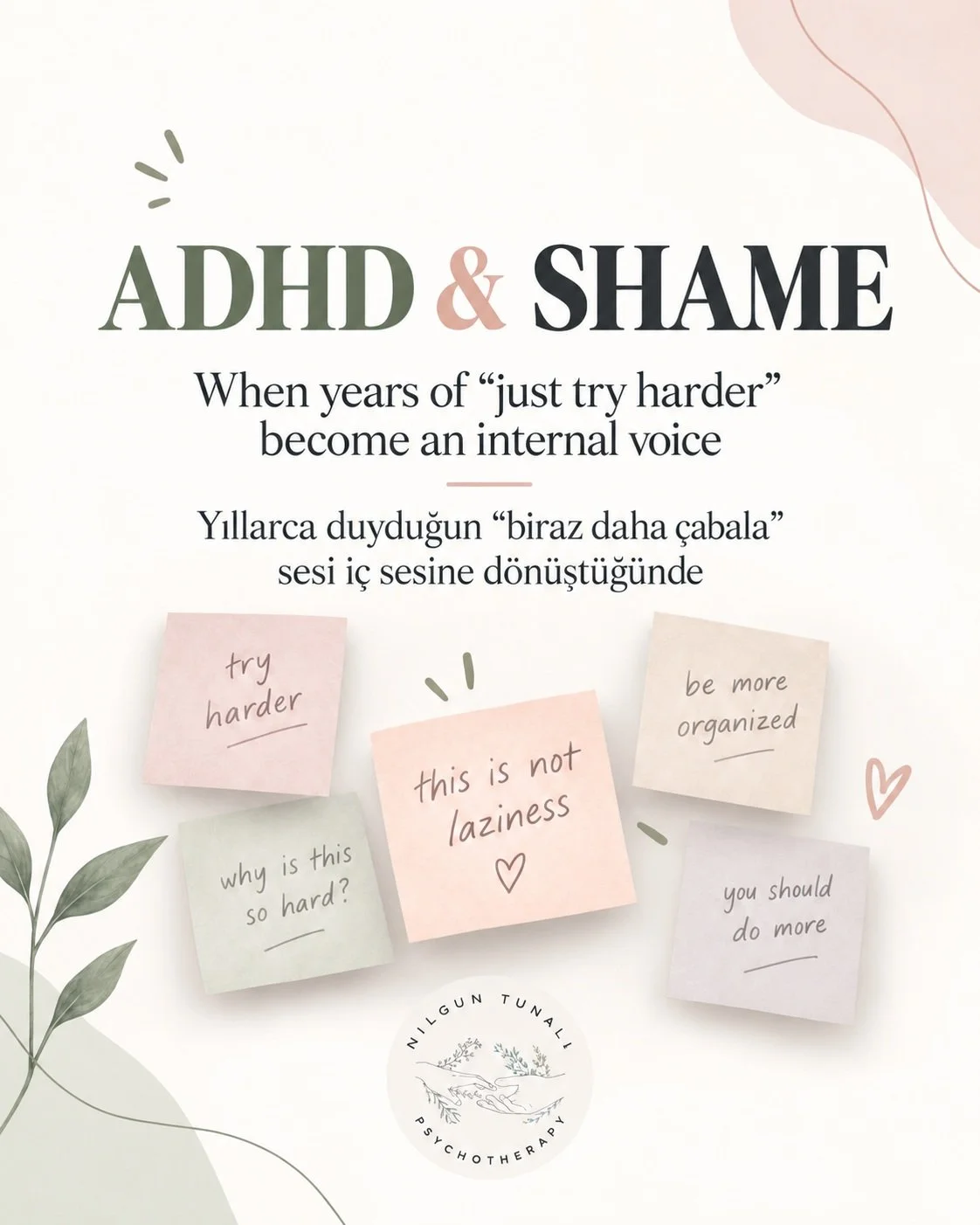 🇨🇦
Whether you have an ADHD diagnosis, identify as neurodivergent, are still exploring what fits, or simply relate to these experiences &mdash; years of hearing &ldquo;just try harder&rdquo; can become an internal voice.

Struggling with focus, sta