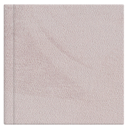 Album mit einem hellrosafarbenem Cover, leichte Struktur.