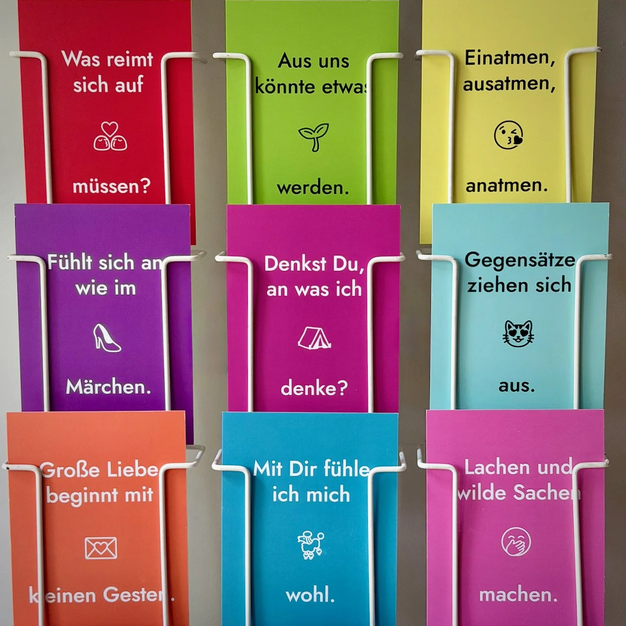 Love Edition Chat-Cards Set - 10 Postkarten