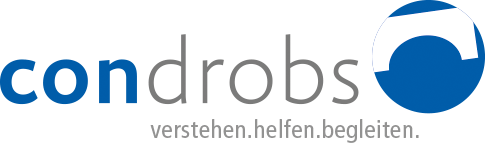 Logo von Condrobs e.V. Verstehen, helfen und begleiten. Gemeinnützige Vereinigung. Non Profit Organization