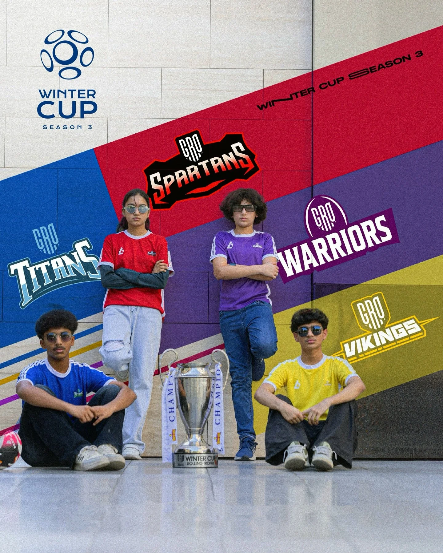 Four teams. One trophy. Who will rule the Winter Cup Season 3? 🏆🔥

#Wintercup3 #whowillwin