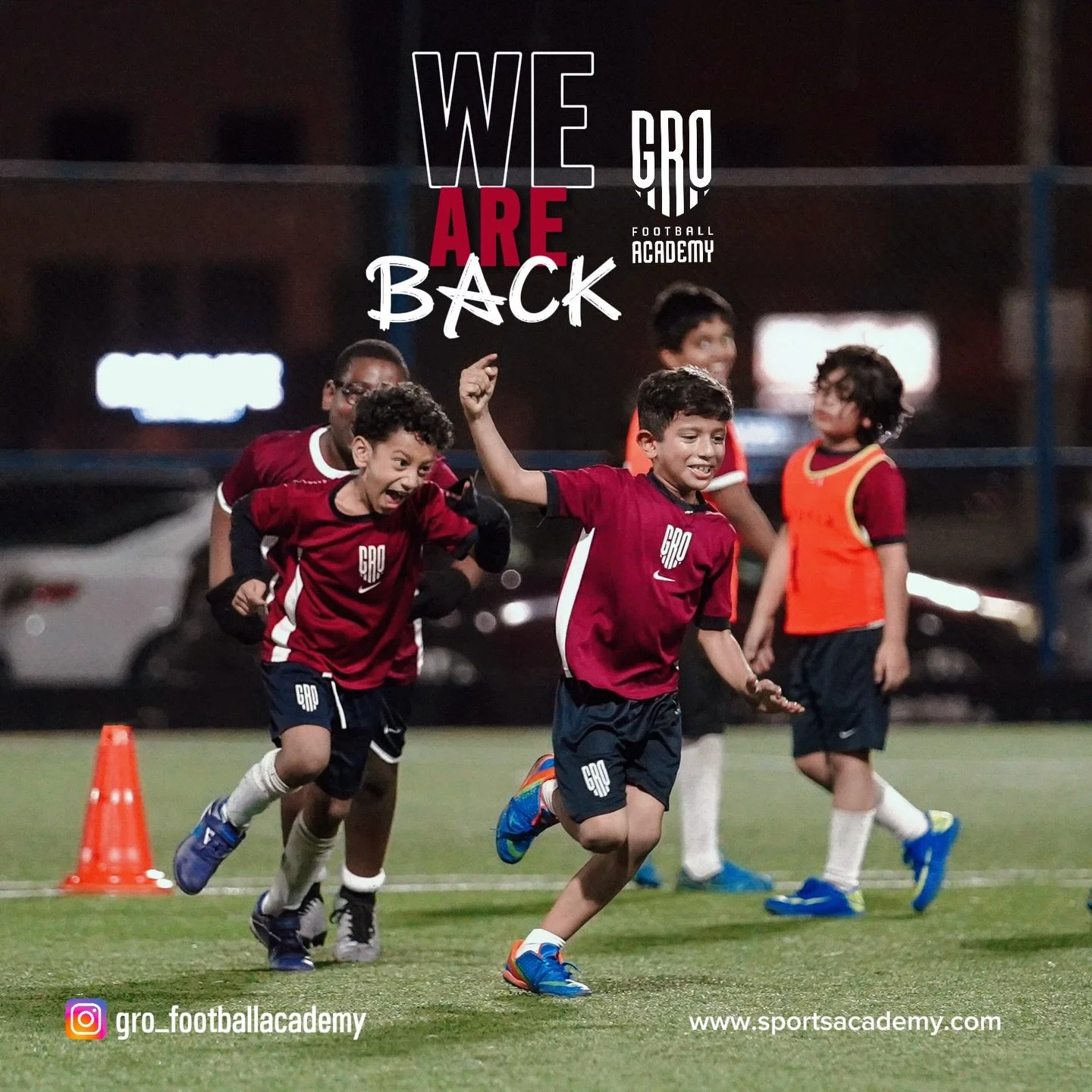 WE are BACK 😍⚽️