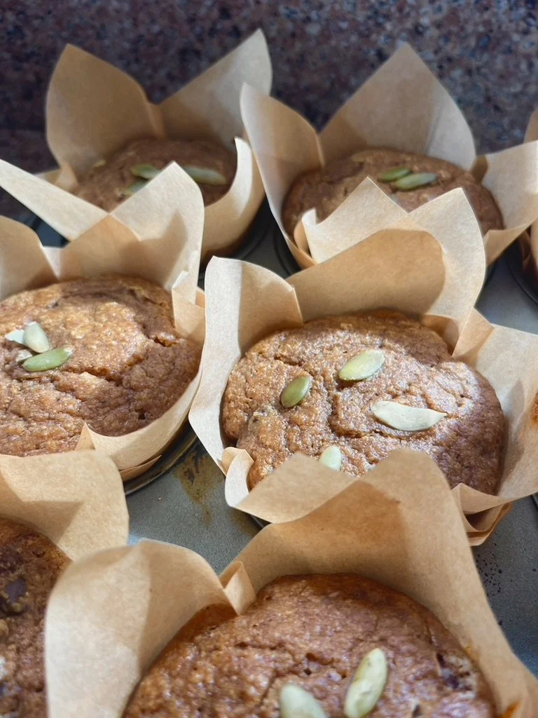 Organic Gluten Free Pumpkin Spice Muffins