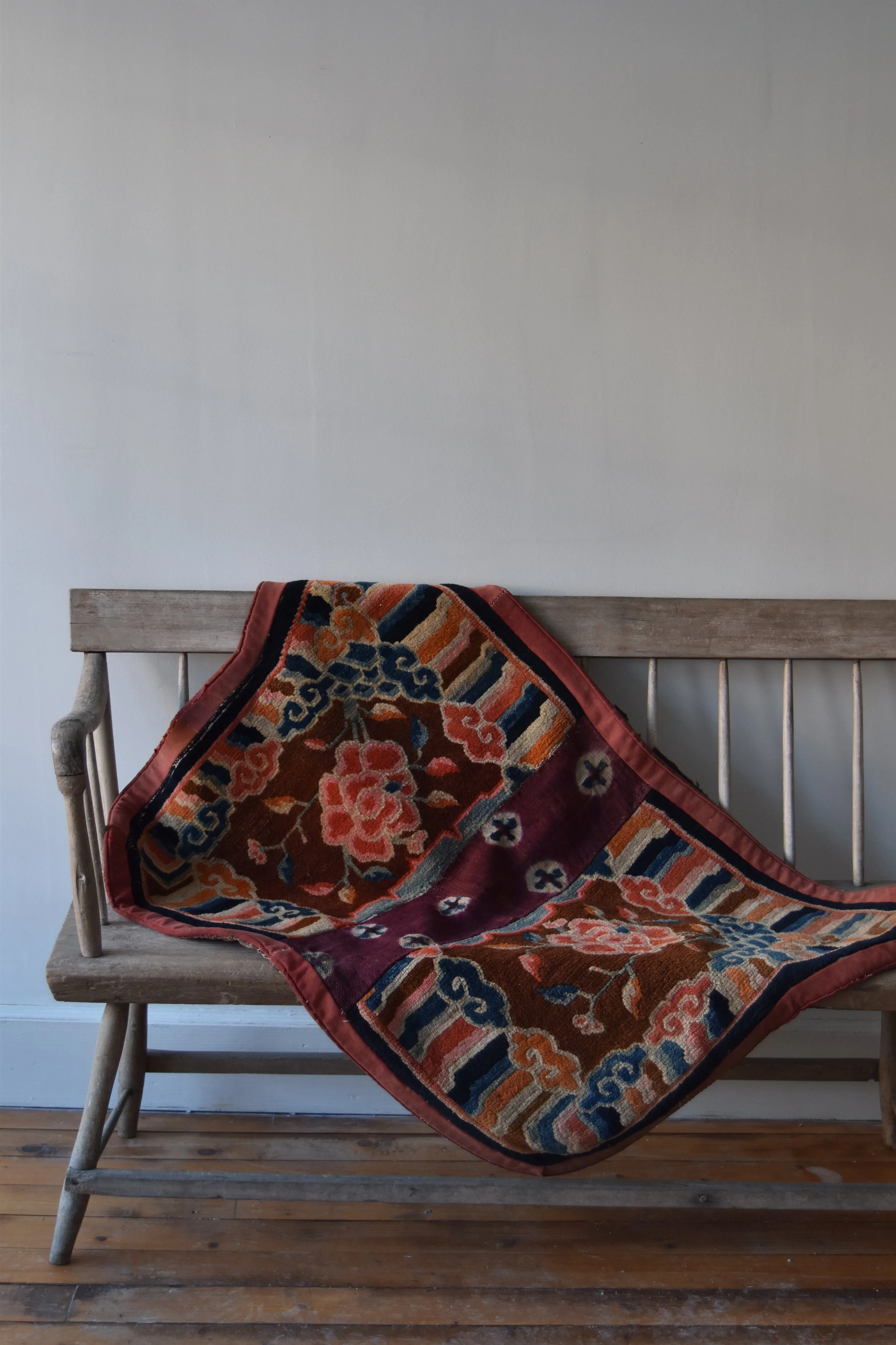 Antique Tibetan Saddle Blanket