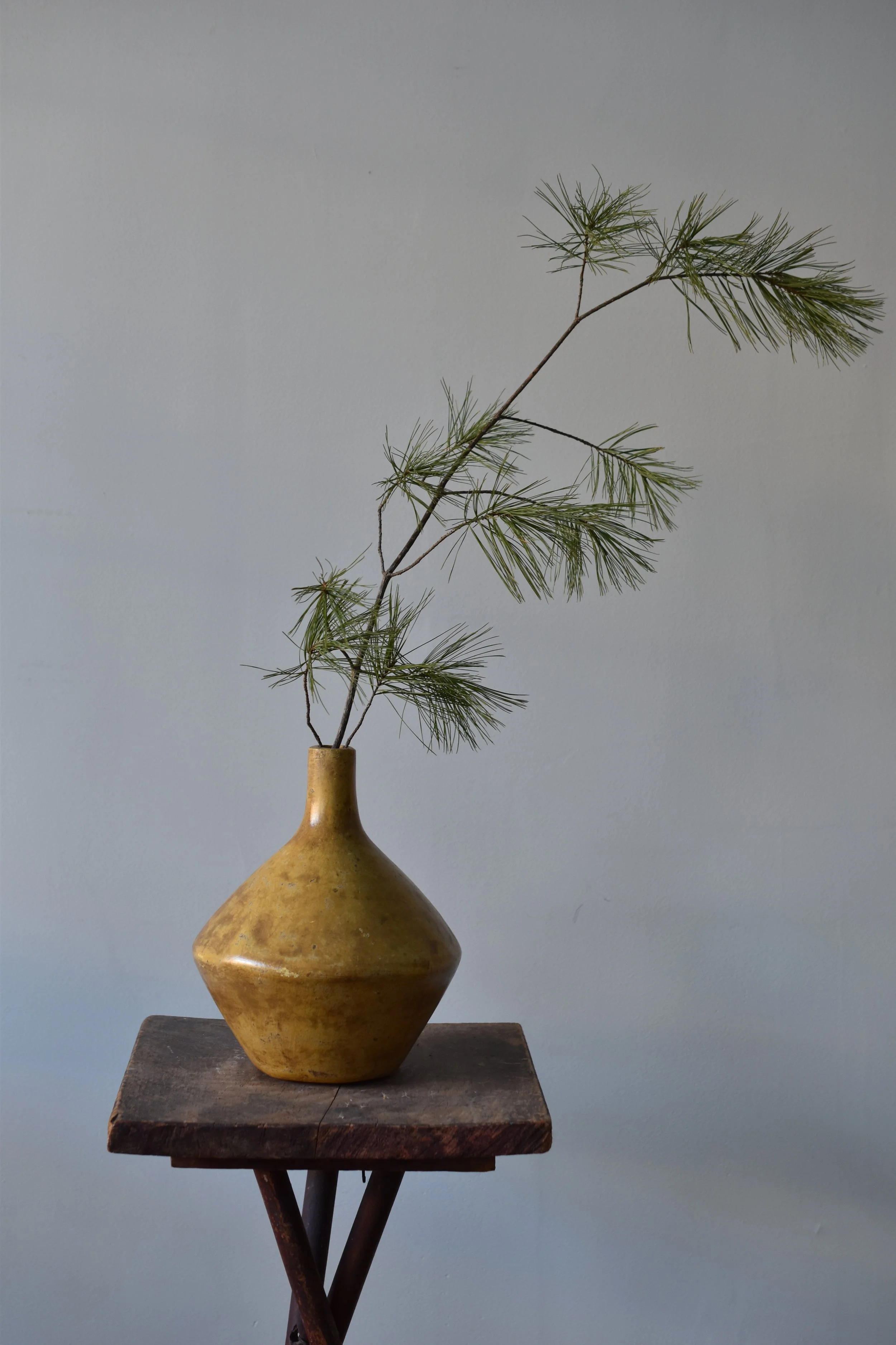 Turmeric Pottery Vase