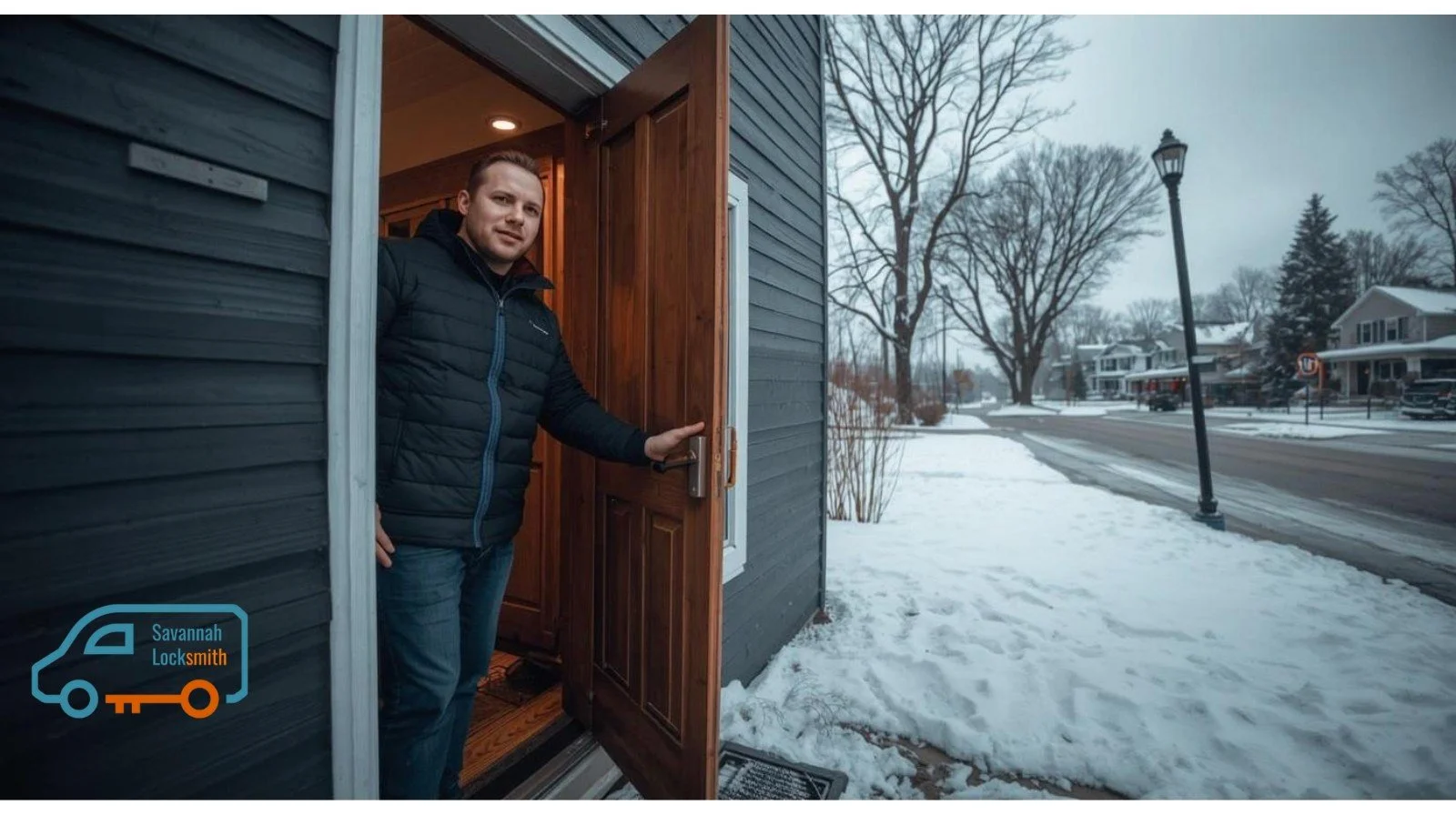 Cooler weather often reveals issues you don&rsquo;t notice in warmer months. If your door doesn&rsquo;t latch cleanly or the key feels stiff when you turn it, the cold may be affecting your hardware. Small adjustments can make a big difference. A qui