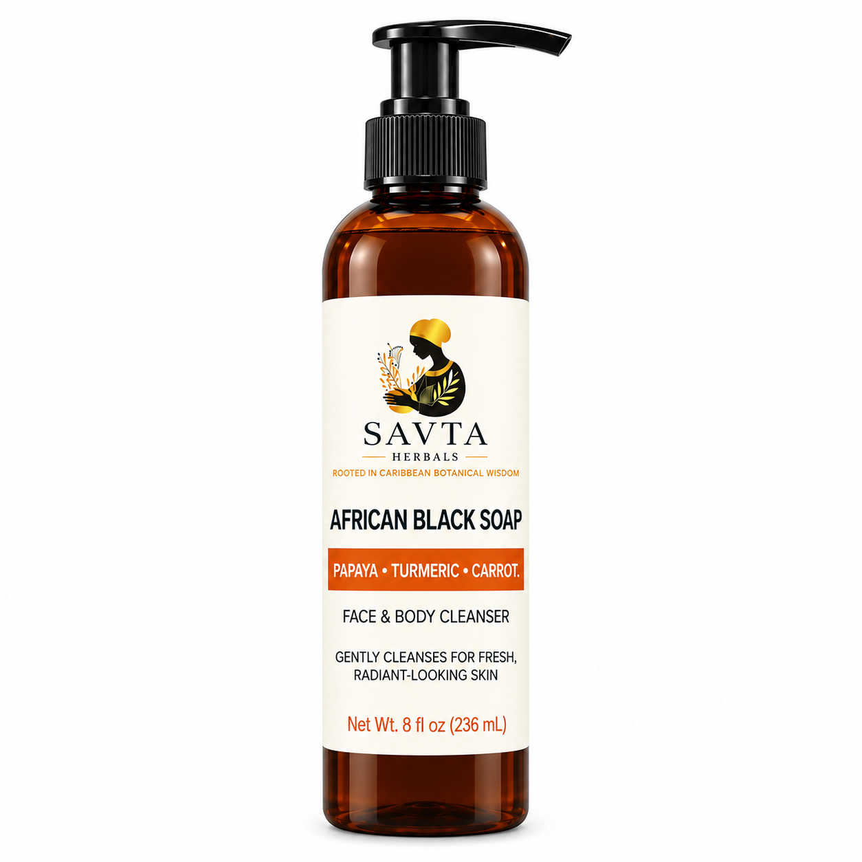 Papaya, Turmeric & Carrot Face & Body Cleanser